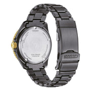 Citizen Diver's Eco Drive 200 mt Light in Black BN0264-53E - bracciale e cassa neri in acciaio - quadrante nero con datario